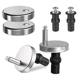 4 unidades-dispositivo de dobradiça de assento de vaso sanitário, parafuso de 48 mm, travamento de expansão, Universal