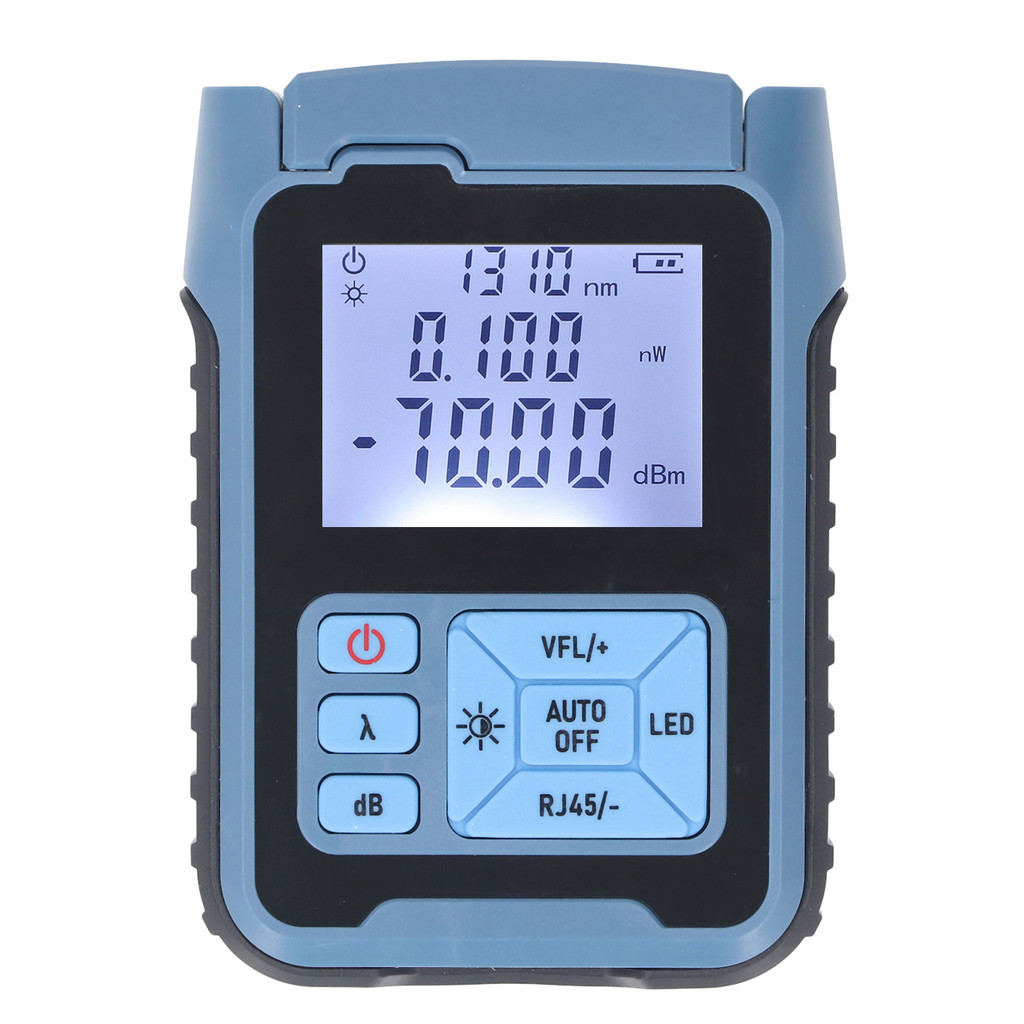 tomobetter Medidor De Potência Óptica 850 ~ 1650nm Testador De Fibra De Luz Portátil De Alta Precisão SC 2.5 Mm Interfac
