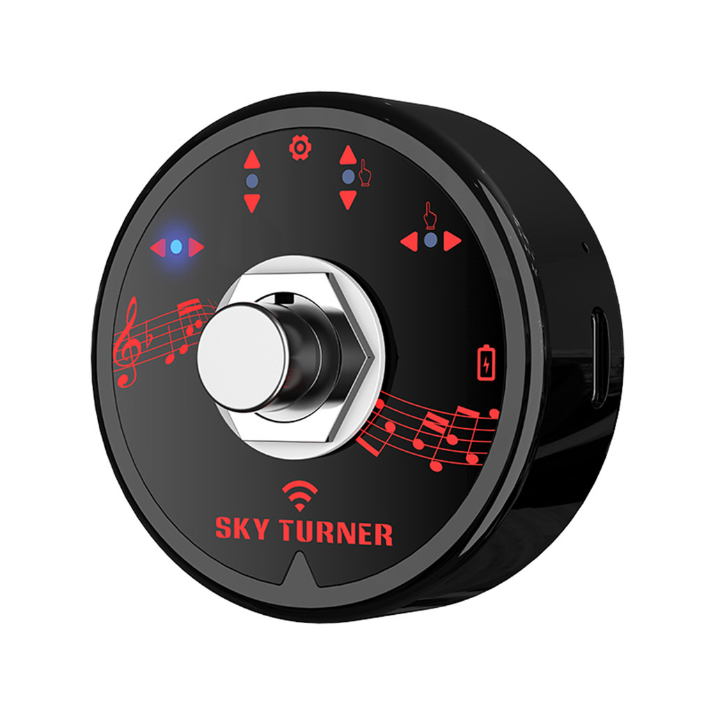wohobr ST-1 BT Page Turner Pedal Recarregável Interruptor De Pé Sem Fio Para Tablet Smartphone Partições De Música Eletr
