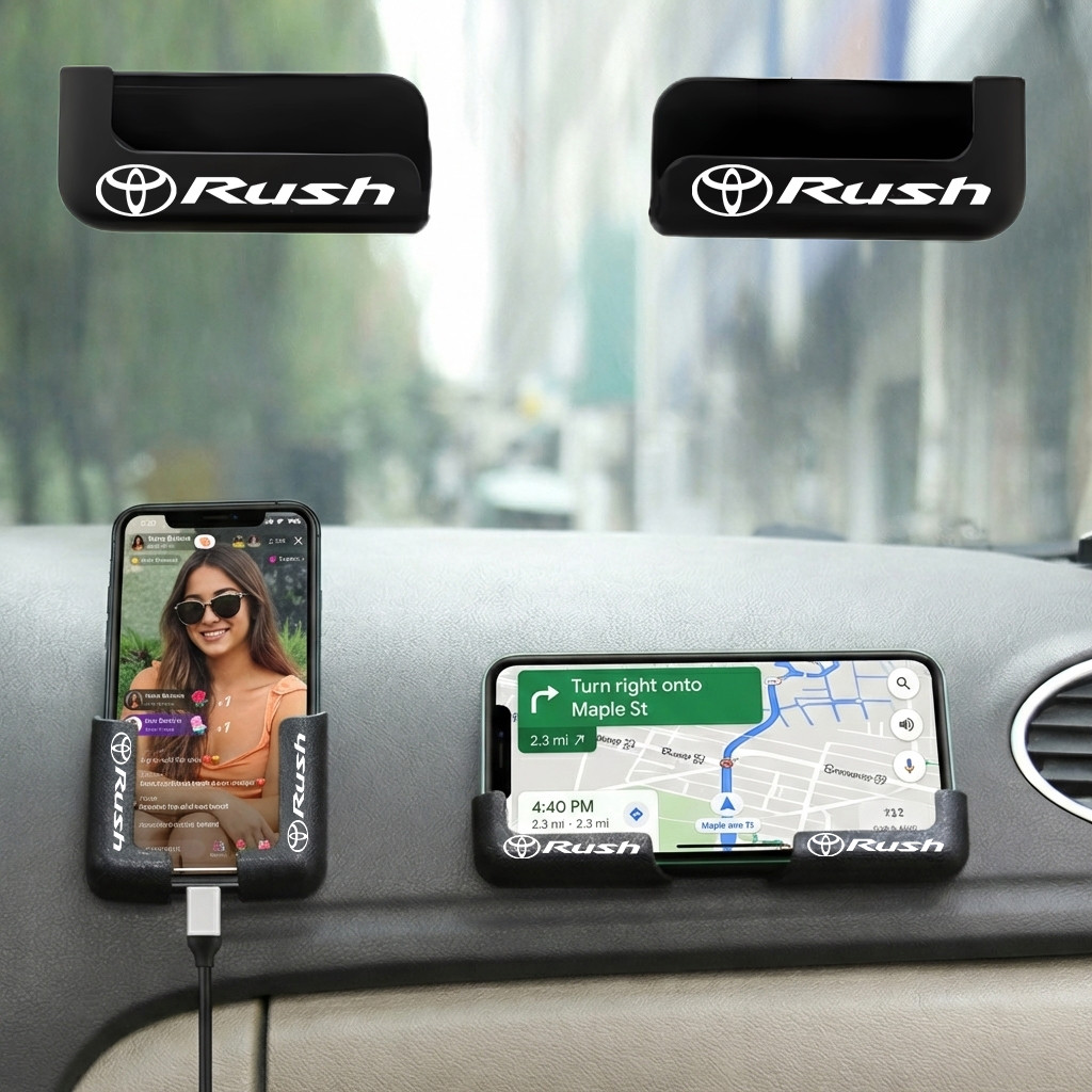 Para rush Adesivo Suporte Do Telefone Carro Console Central De Montagem Painel toyota 2018 2022 2023 2024 Acessórios