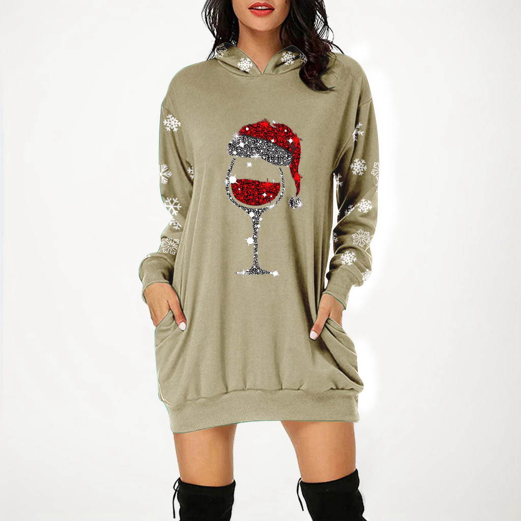 Vestido Midi Manga Estampado Câmeras