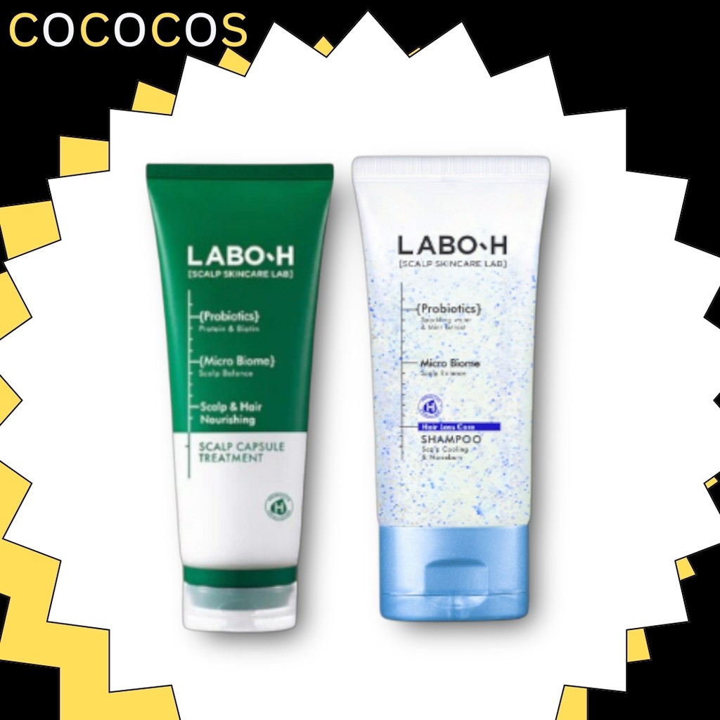 Labo H SHAMPOO Fortalecimento Do Couro Cabeludo 112ml/Resfriamento E Sebo 50ml/Tratamento Cápsula 100ml-Olive Young Char