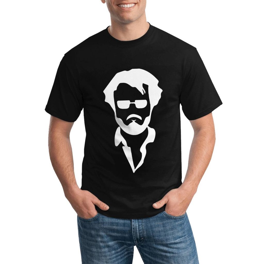 Superstar Rajinikanth Figura Tamil Kollywood Camiseta Leve De Algodão Plus Size Para Clima Quente