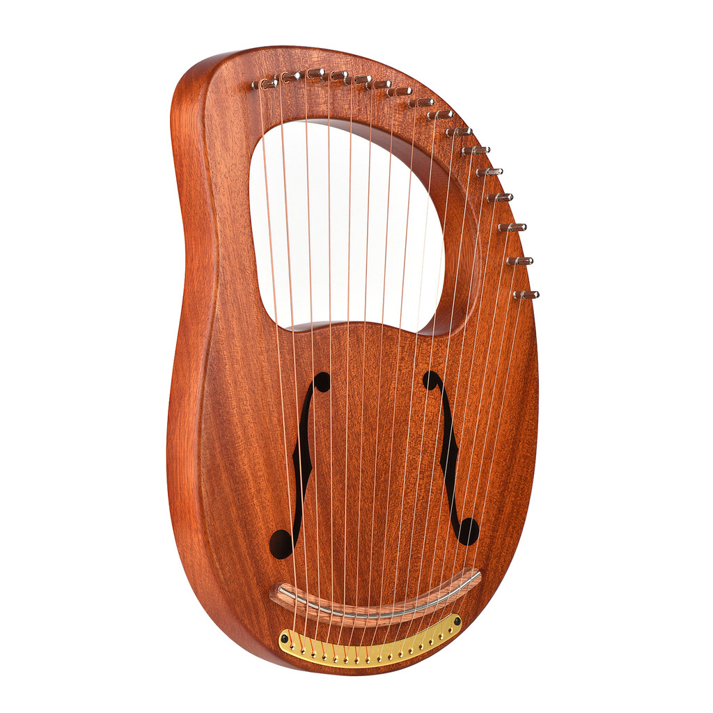 dolebr WH-16 C Tone16-String Lira De Madeira Harpa Cordas De Metal Instrumento De Corda Maciça Com Bolsa De Transporte T