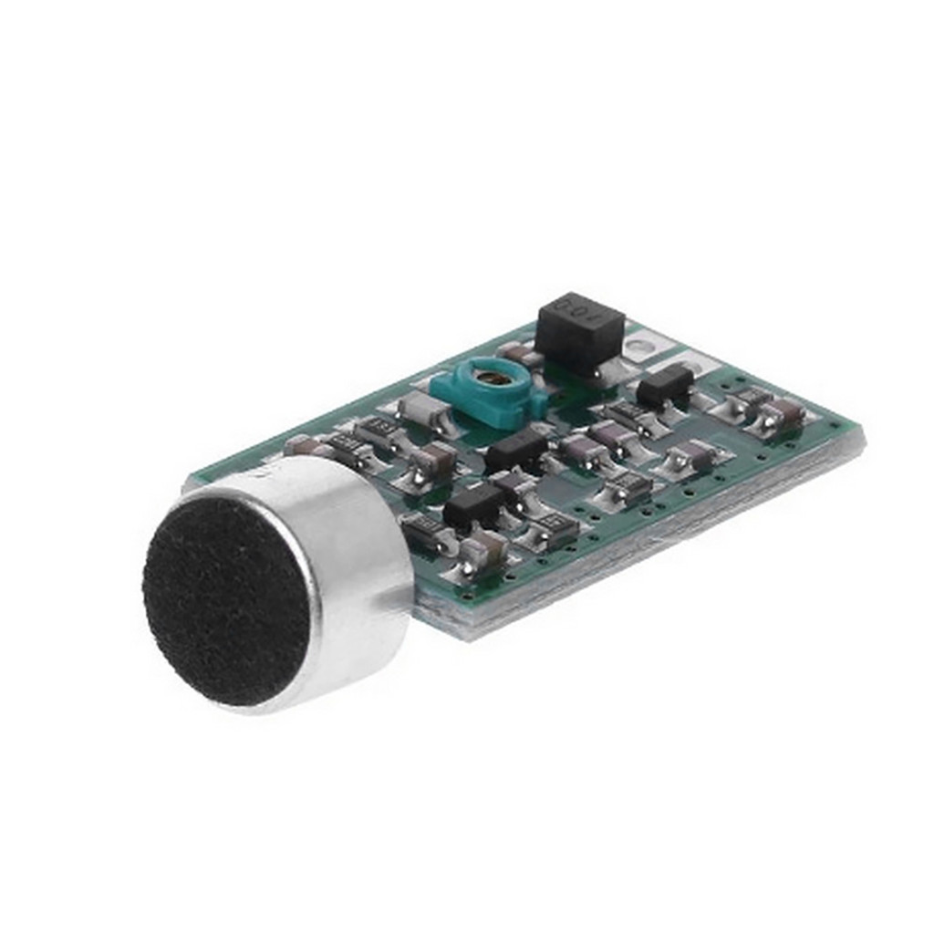 tomobetter Placa De Módulo Transmissor FM 0.7-9V 88-108MHz Microfone De Transmissão De Áudio Captador Sem Fio MIC Core
