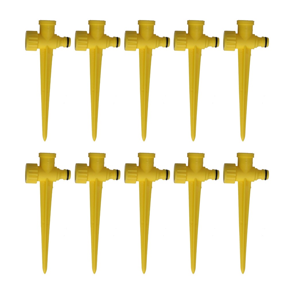 Espiga De Aspersão De Gramado 10 Peças Interface De Rosca Fêmea De 1/2 Polegadas Conector De Sistema De Irrigação De Jar