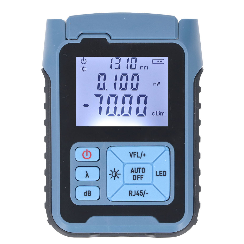 tomobetter 5mw Medidor De Potência Óptica Testador De Fibra De Alta Precisão Multifuncional Detector De Luz Vermelha 850