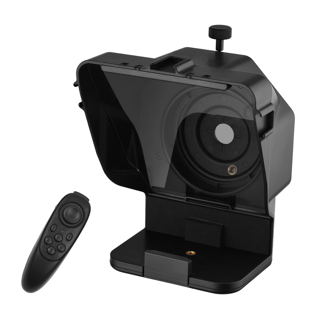 Prompter De Teleprompter De Smartphone Portátil Com Adaptador De Suporte De Telefone Controle Remoto Para Gravação De Ví