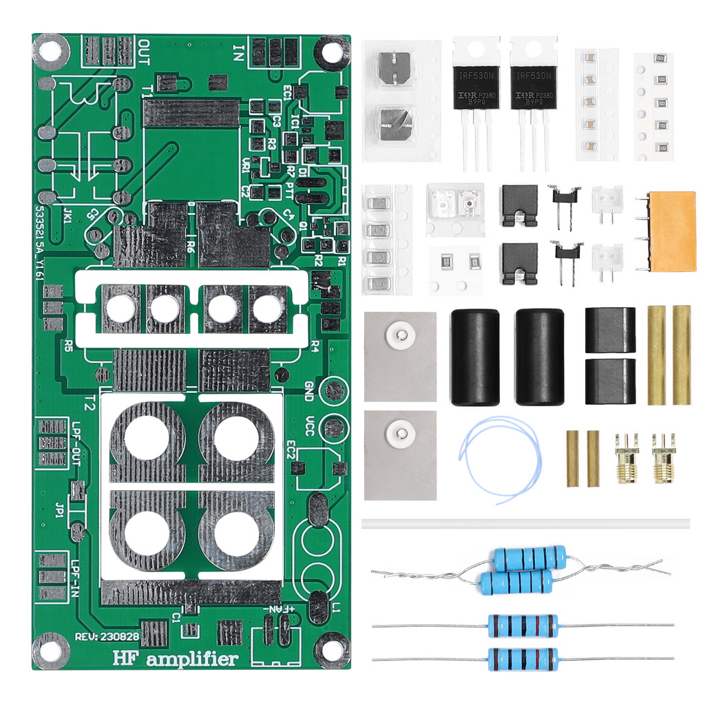tomobetter Kit DIY 70W SSB Amplificador De Potência HF Linear 3.5-30Mhz Para FT-817 KX3 Rádio AM CW Modulação De Frequên