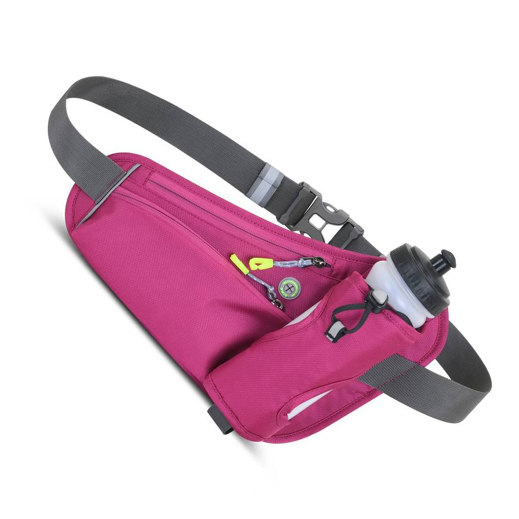 Bolsa De Cinto De Hidratação Esportiva , Cintura Para Corrida Com Suporte Garrafa De Água Homens E Mulheres , Ciclo , Ca