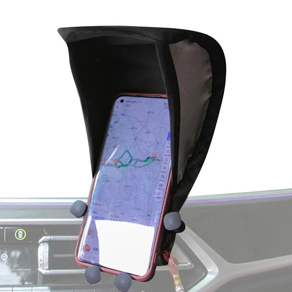 ⭐ Envio Rápido Guarda-Chuva Para Telefone , Sombra Sol , Suporte Celular , Carro , Motocicleta