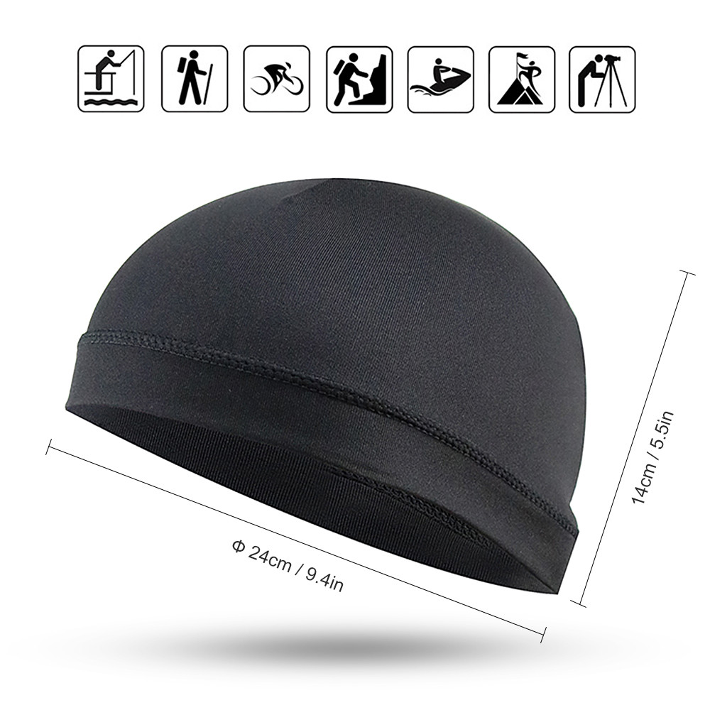 Esportes Ao Ar Livre Masculino Ciclo Boné Bicicleta Capacete Forro Correndo Esqui Motocicleta Gorro Headwear