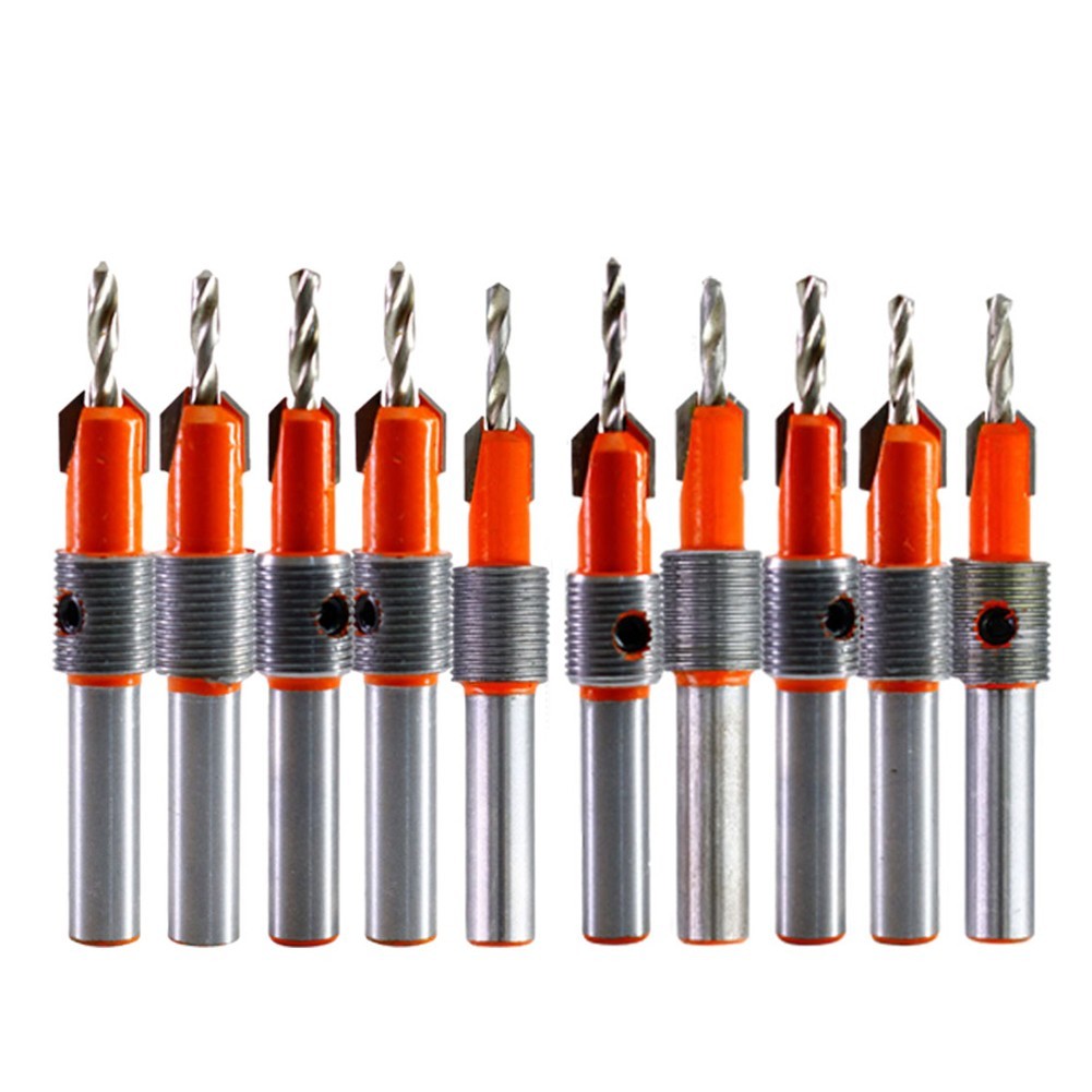 8mm 10mm Haste Escareador Carpintaria Router Bit Fresa Extrator De Parafuso