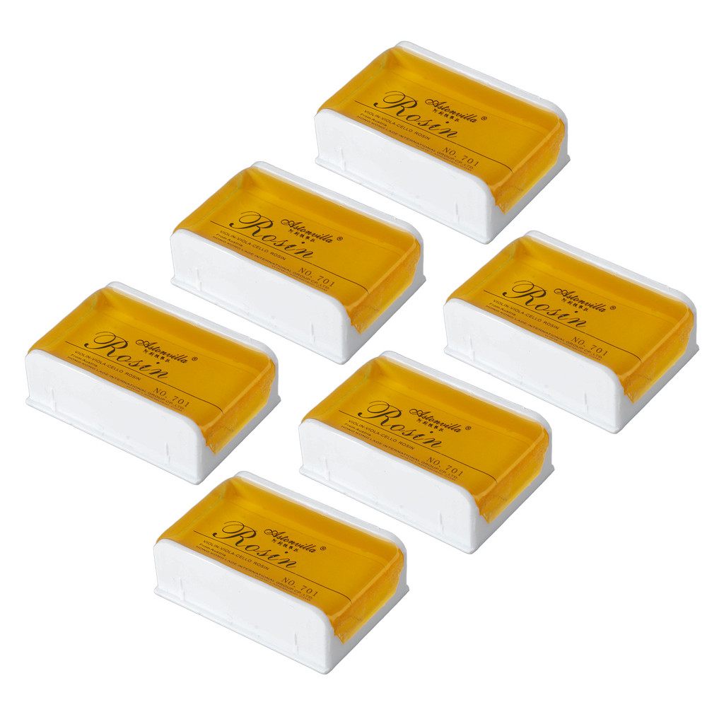 fgstbr 6 Peças Acessório De Instrumento De Corda De Arco De Resina Para Violino Baixo Poeira Universal Viola Violoncelo