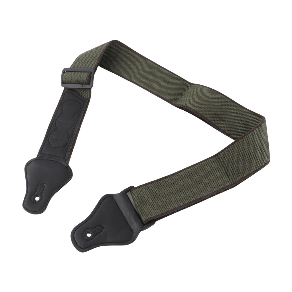 Pulseira De Algodão Para Guitarra Telbr Folk Elétrica Pura Com Cinto De Rolagem 5 Pás E 2 Fivelas De Borracha