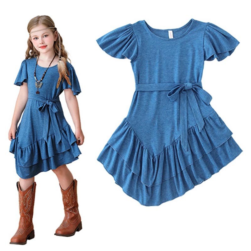 Traje De Vaca Cowboy Ocidental Menina Halloween Carnaval Oeste Selvagem Fantasia Vestido Crianças Cowgirl Festa De Féria