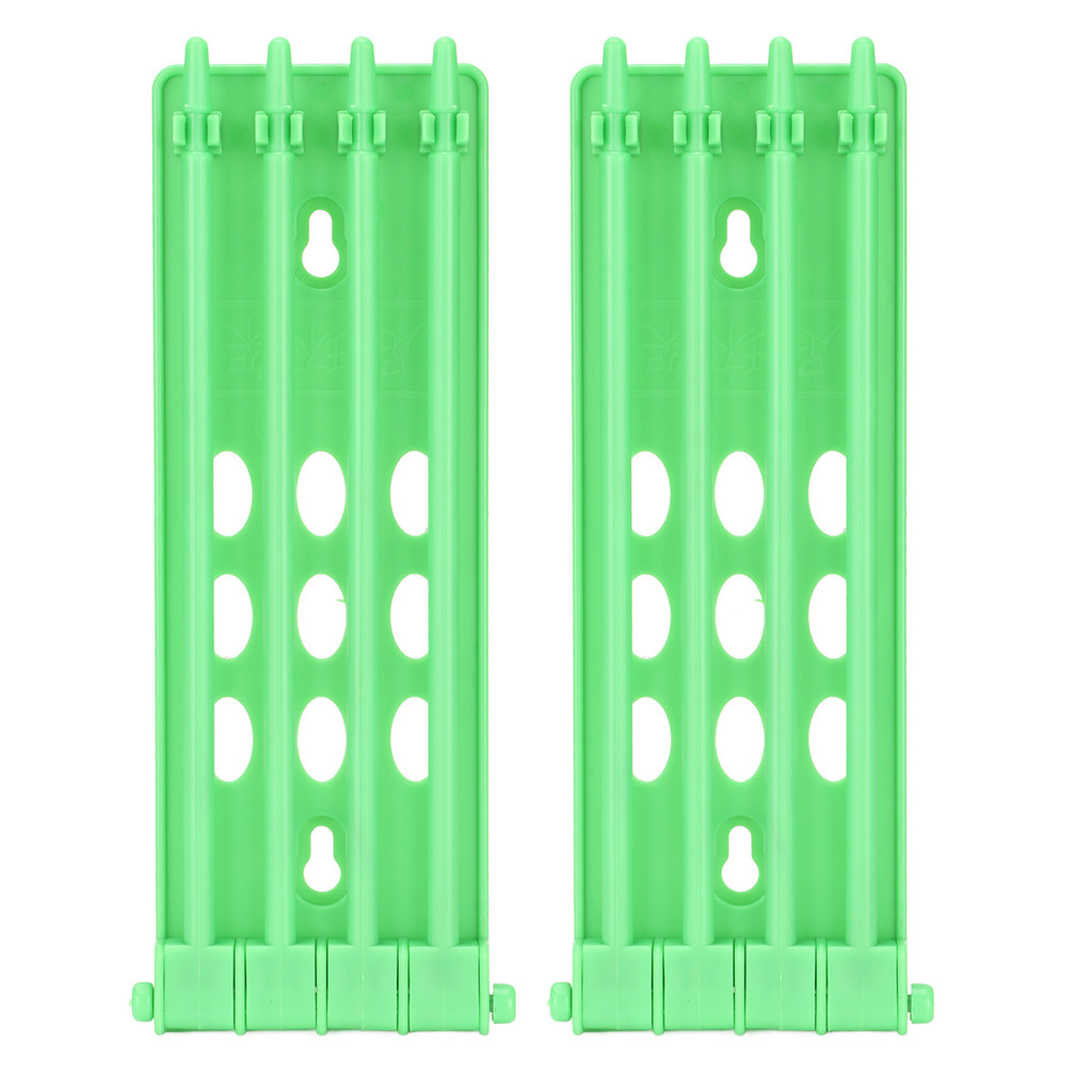 2 Pçs Pombos Pé Anel Titular Faixas De Plástico Rack Quadro Para Papagaios Frango Pato Águia Verde