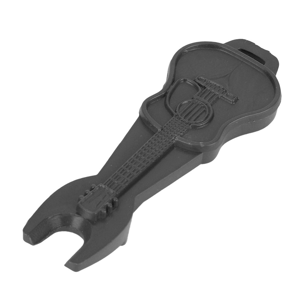 cpnobr Plástico Guitarra Acústica Acordes Ponte Pinos Extrator Corda Cone Mudança (Preto