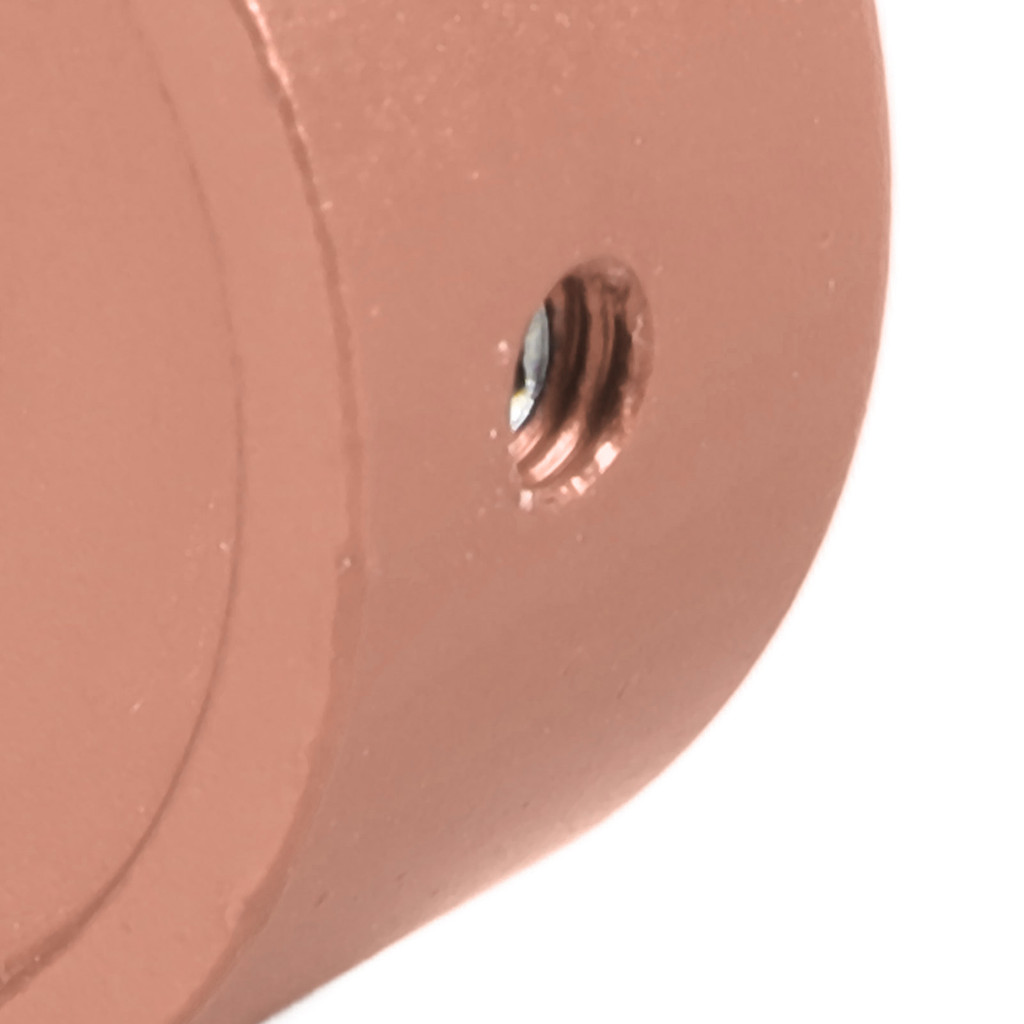 Telbr Pedal Footswitch Topper Alumínio Guitarra Elétrica Pico Efeito De Proteção Pé Prego Boné Ouro Rosa