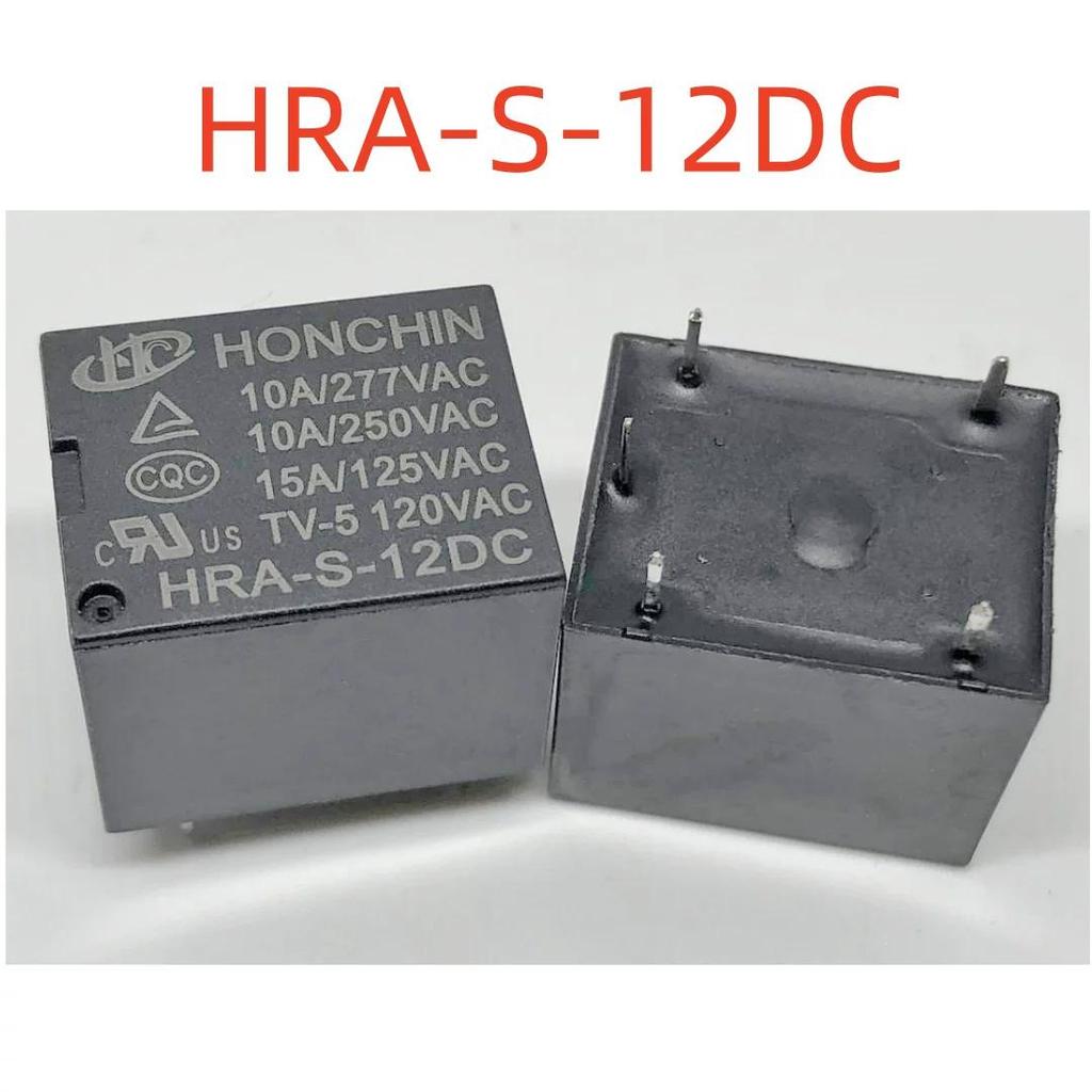Relé Elétrico HRA-S-12 24DC , 5 Pinos , Adequado Para Reparo De Eletrodomésticos