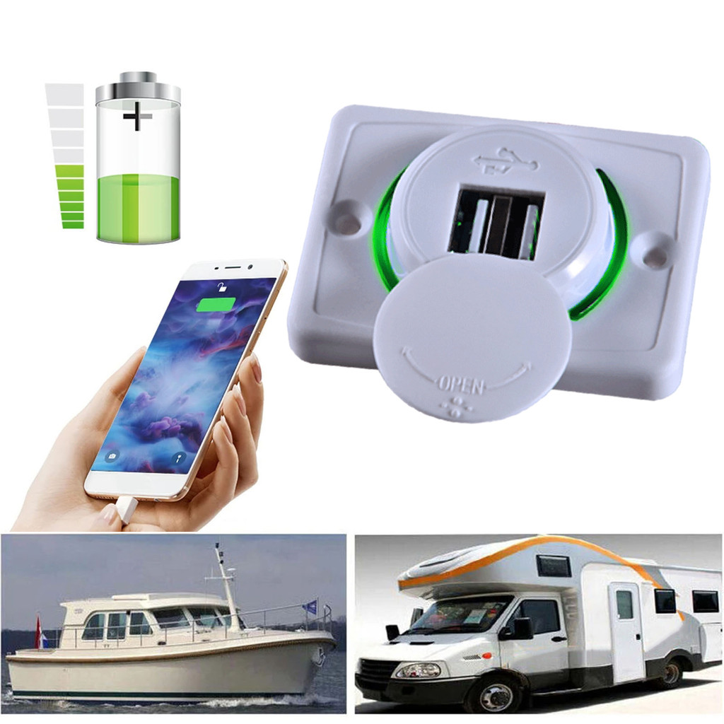 SHENYOU Tomada De Carregador De Carro USB Duplo 3.1A Energia Adaptador Rápido De Porta Dupla Com Indicador LED Estação D