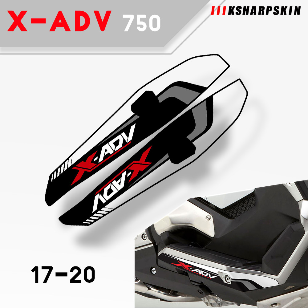 Para Honda X-ADV 750 XADV 750 2017 2018 2019 2020 Motocicleta Adesivo Decalque Kit Protetor De Tanque Logotipo Decoração