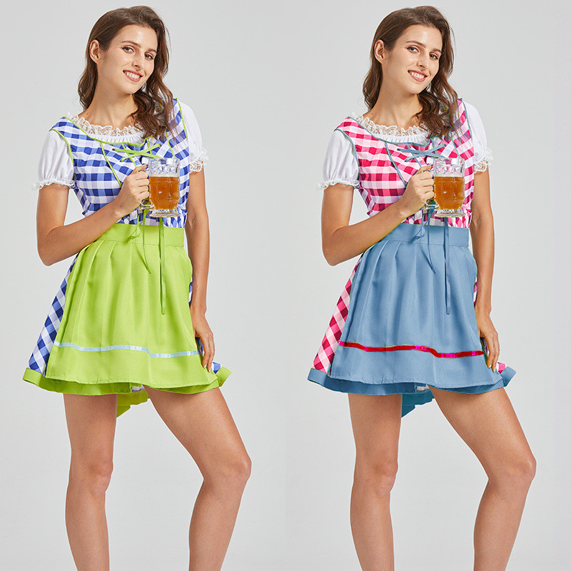 Senhoras Cerveja Empregada Traje Alemão Heidi Oktoberfest Vestido Extravagante