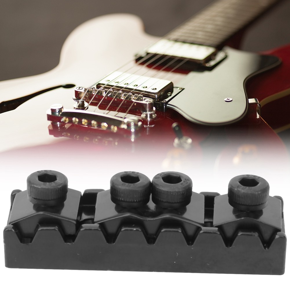 Toulbr Porca De Travamento De Guitarra Elétrica Para Acessórios De Instrumento Musical De Balanço Duplo De 7 Cordas Pret