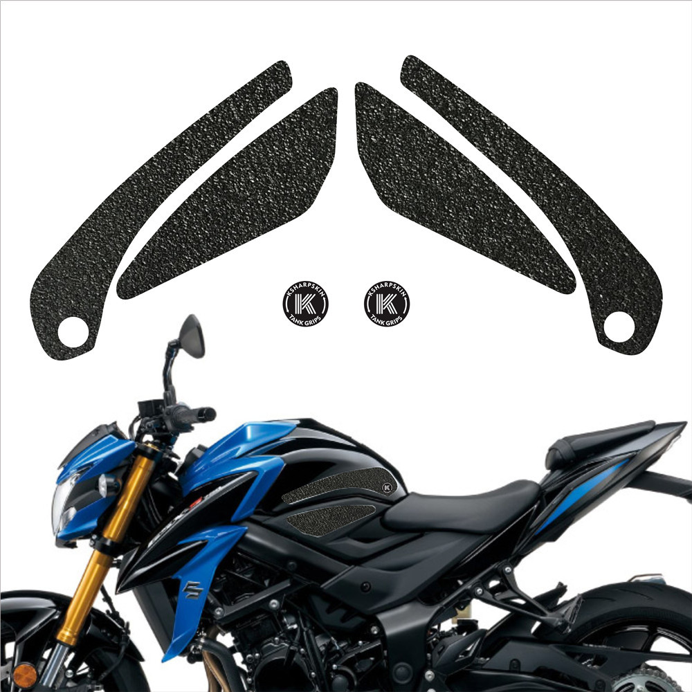 Decalques Da Motocicleta Tanque Tração Almofada Lateral Joelho Grip Protetor Decalque Adesivos Moto Para SUZUKI 18 GSX-S