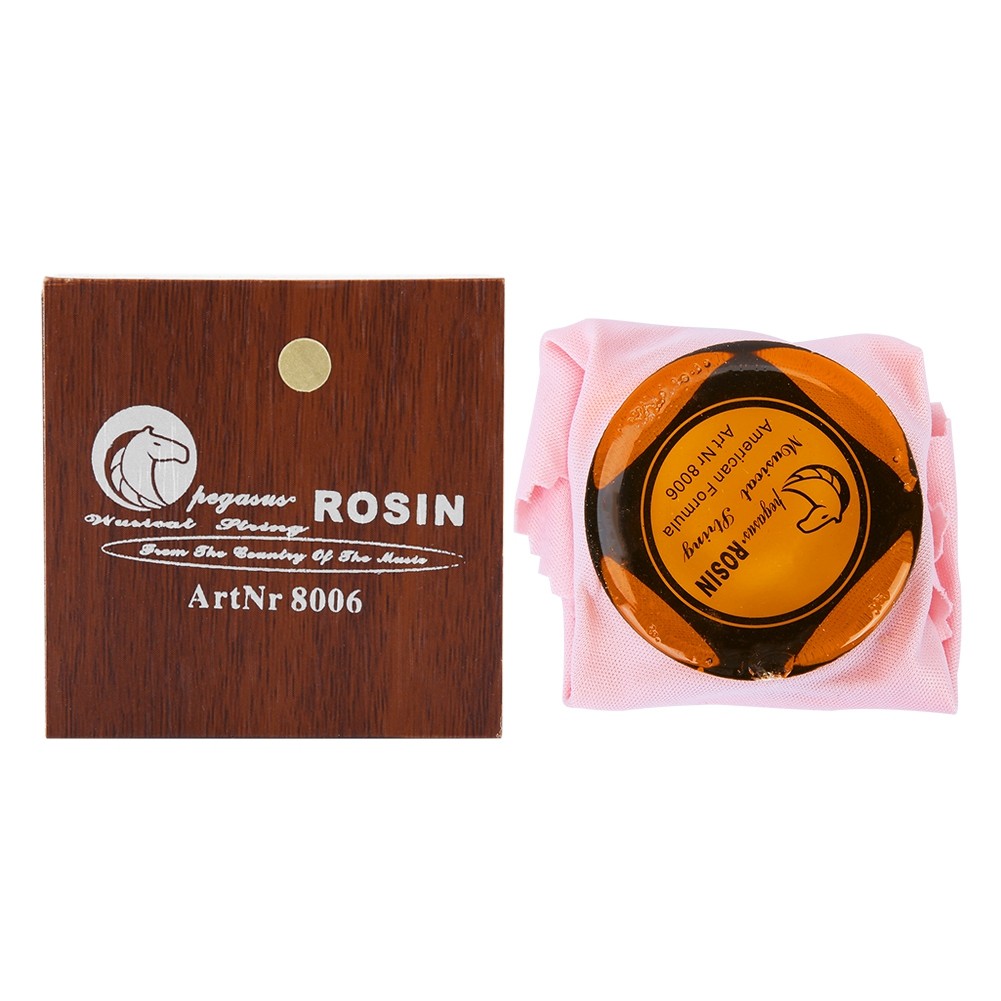 andobr Resina Artesanal Premium Em Caixa De Madeira Para Violino Viola Violoncelo E Erhu (Transparente)