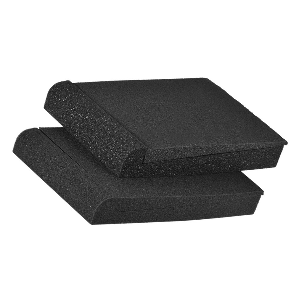 cpnobr 2 Pack Studio Monitor Alto-Falante Isolamento Almofadas De Espuma Acústica Max . Área Utilizável De 9.6'* 7.7