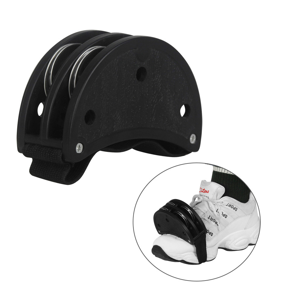 Pandeiro De Pé ABS Com Metal Jingle Bell Cajon Box Drum Companion Acessório