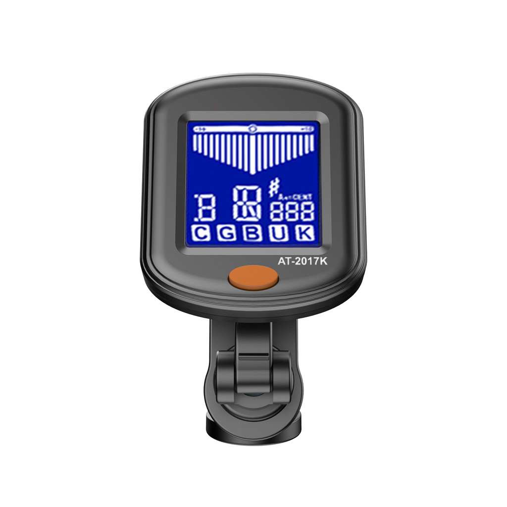 Toggbr AROMA Clip-on Tuner Mini Dispositivo De Ajuste Digital Portátil Multi-Função Display LCD Clipe Rotativo Para Crom