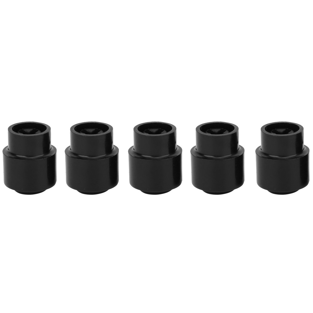 fgstbr 10 Pcs Botão Da Tampa Ponta Do Interruptor De Captação Acessório Peça Guitarra Elétrica Preta