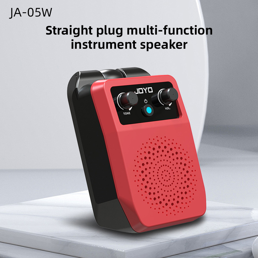 cpnobr JOYO JA-05W Amplificador De Guitarra Elétrica Plug and Play BT Sem Fio 5W Tipo C Recarregável Mini Caixa De Som 6