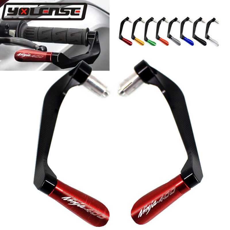 Para KAWASAKI NINJA400 NINJA 400 Z400 Z 400 2018-2021 Motocicleta CNC Guiador Apertos Guarda Alavancas De Freio Embreage