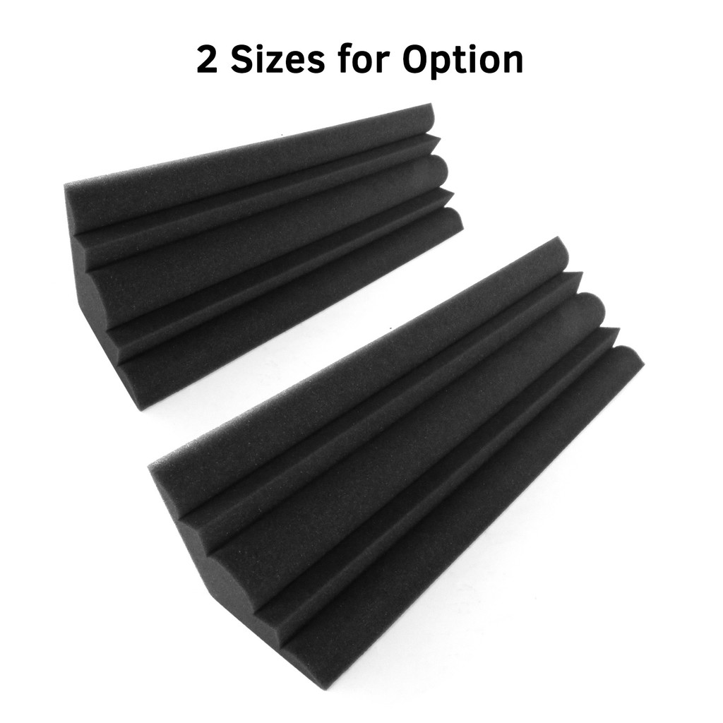 cpnobr 4 PCS 48 * 12 12 Cm Painéis De Espuma Acústica Isolamento De Som De Alta Densidade Correia De Baixo Retardante De