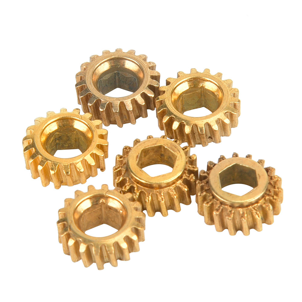 Togbr 6/Pcs Guitarra Clássica Cordas Tuning Peg Tuner Máquina Cabeça Engrenagem 4mm Furo Hex Interno