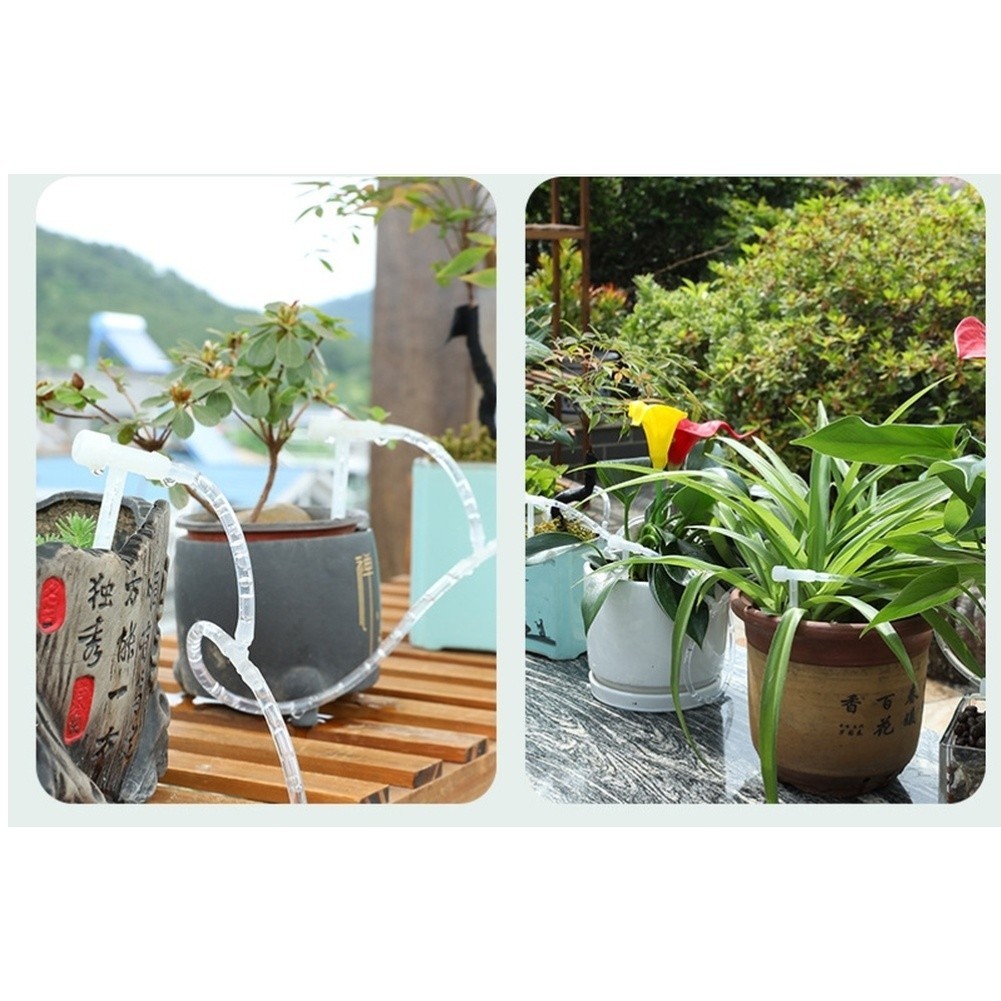 Sistema De Rega Automática Inteligente WIFI Para Irrigação Por Gotejamento De Jardim Interno De Plantas