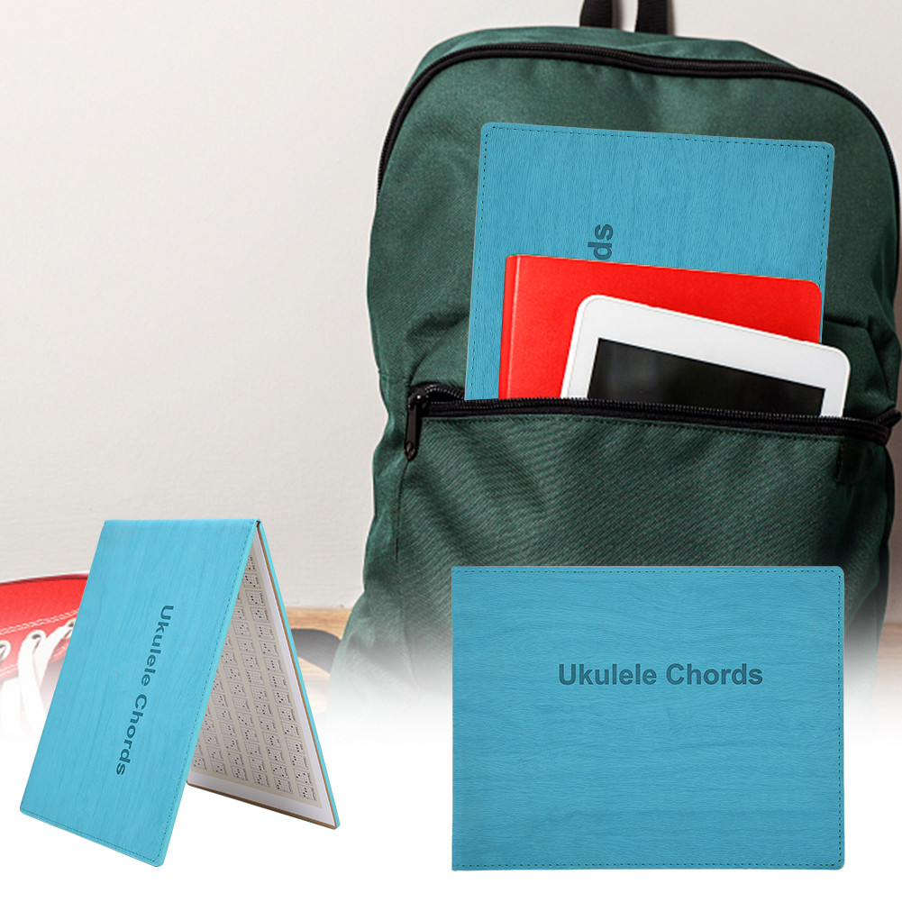 fgstbr Ukulele Acordes Livro De Arte Portátil Iniciante Prática Acessórios Para Instrumentos Musicais
