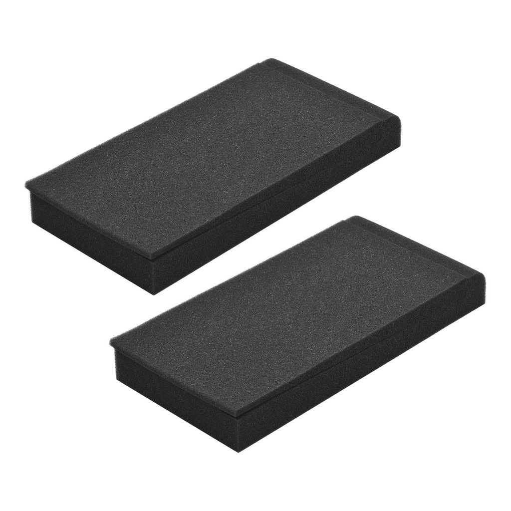 Telbr 2 Pacotes De Almofadas De Espuma De Isolamento Acústico De Alta Densidade 27 * 14 Cm Área Utilizável Para Alto-Fal