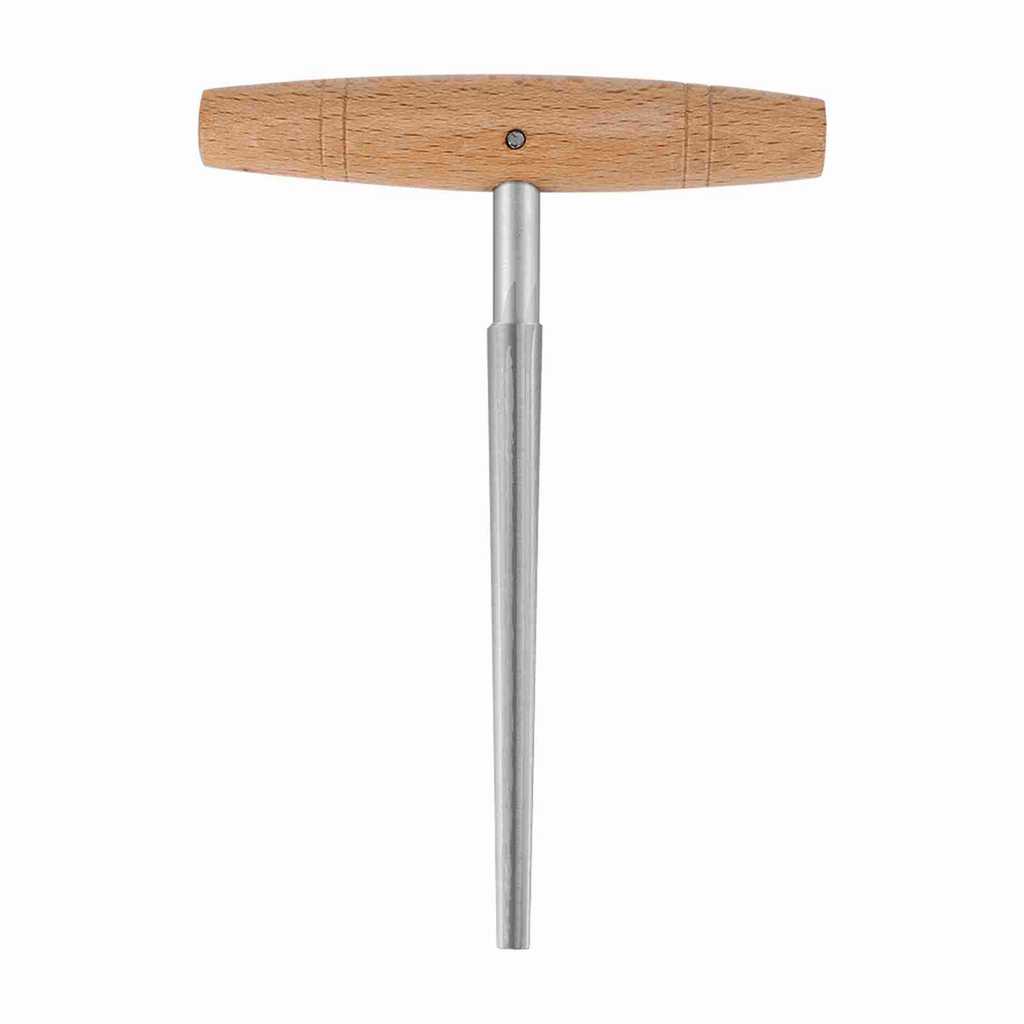 Telbr Alargador De Furo De Aço Durável Com Alça De Madeira Ferramenta De Reparo Luthier Para Violino 3/4 4