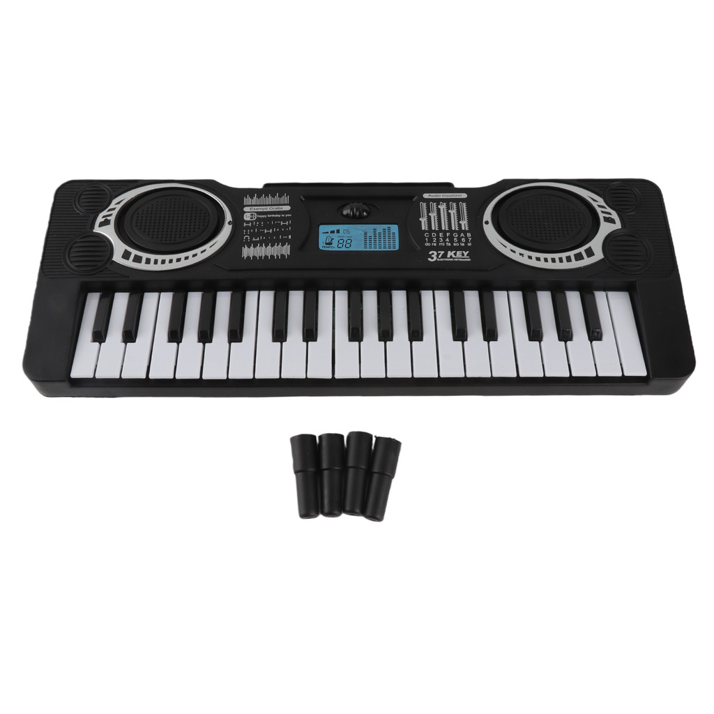 sicibr Teclado Infantil Piano 37 Teclas Música Digital Eletrônica Brinquedo Educacional Para Meninos Meninas