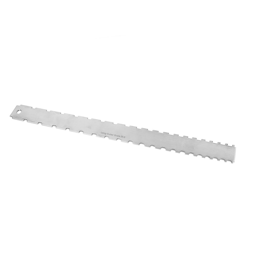 Conjunto De Régua De Guitarra cpnobr , Aço Inoxidável , Alta Precisão , Pescoço Entalhado , Borda Reta , Medidor De Ação