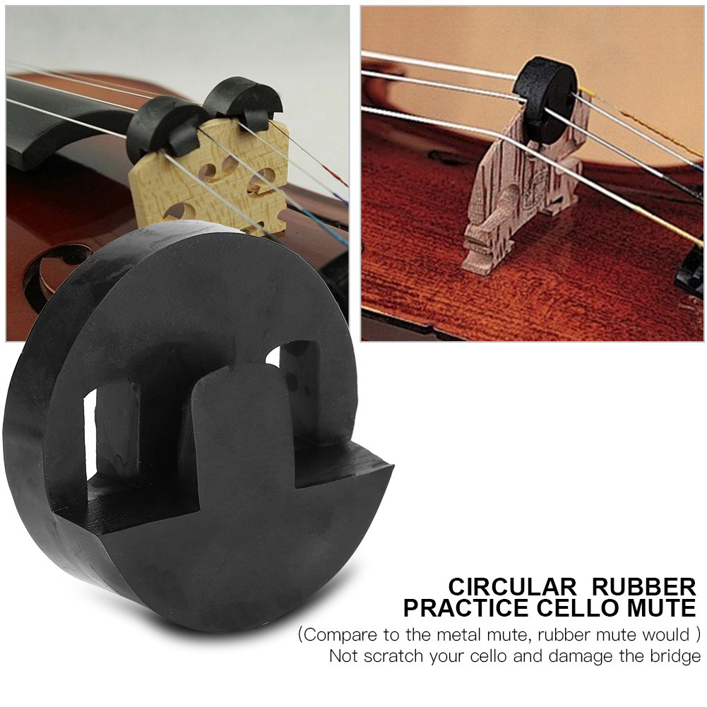 cpnobr Violoncelo Mute , Acessório Função Silenciosa De Tom Estável Anti Arranhões Flexível Para Instrumentos Musicais