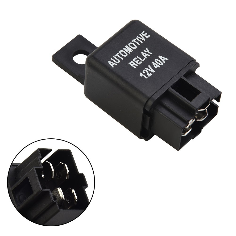 ONDE 12V 40A Carro Automotivo Van Boat Bike Relé De Alarme SPST De 4 Pinos