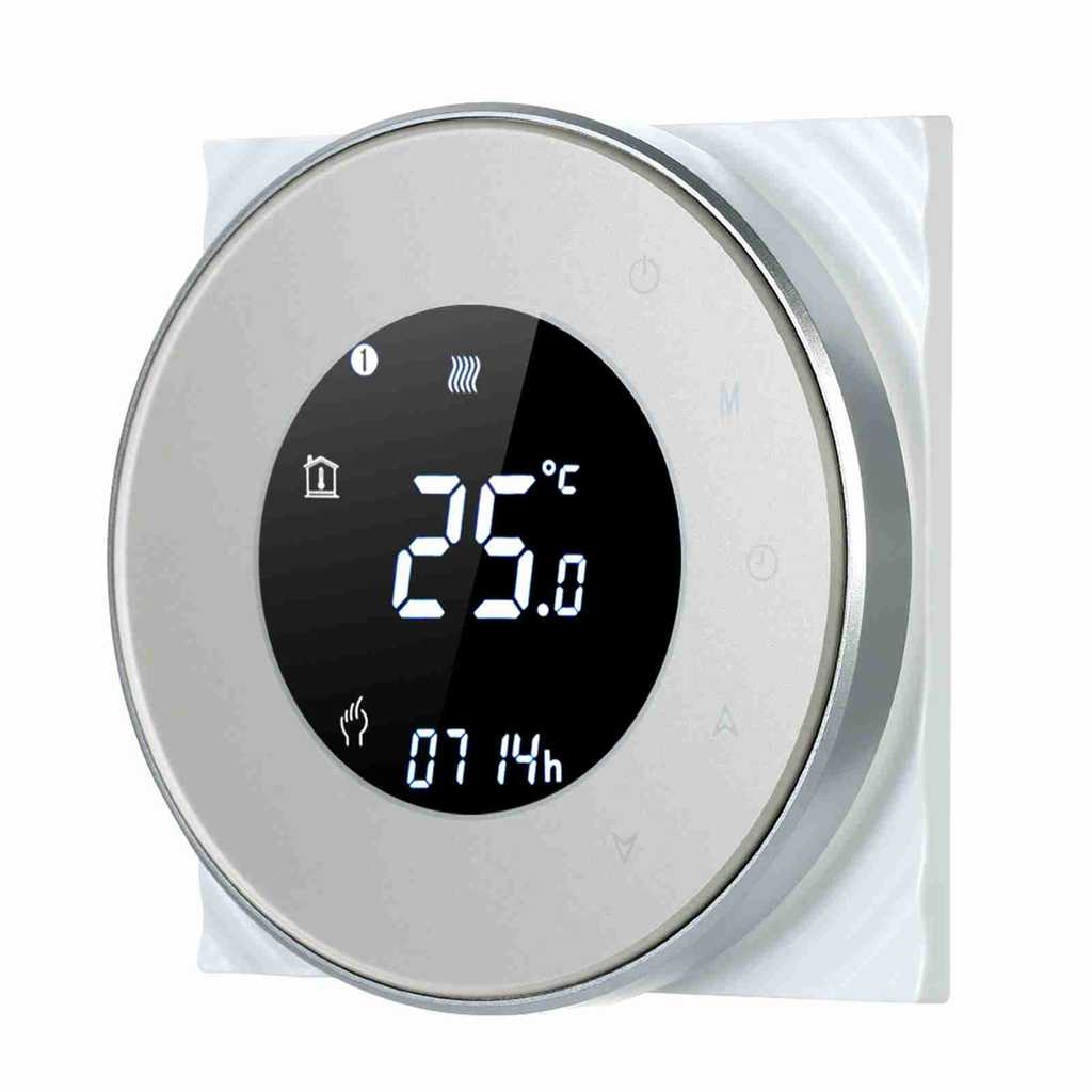 [YBKD] Termostato De Aquecimento De Caldeira A Gás Programável Controlador De Temperatura De Contato Seco Touchscreen LC