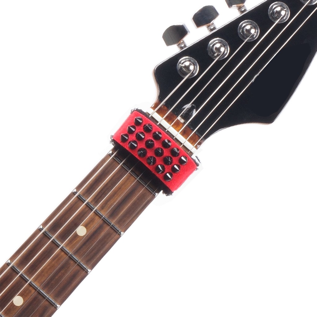 Telbr 19cm Corda De Guitarra Mudo/Baixo Engrenagem Fretboard Muting Envoltório Estilo Punk Amortecedor Muter Para De 7 C