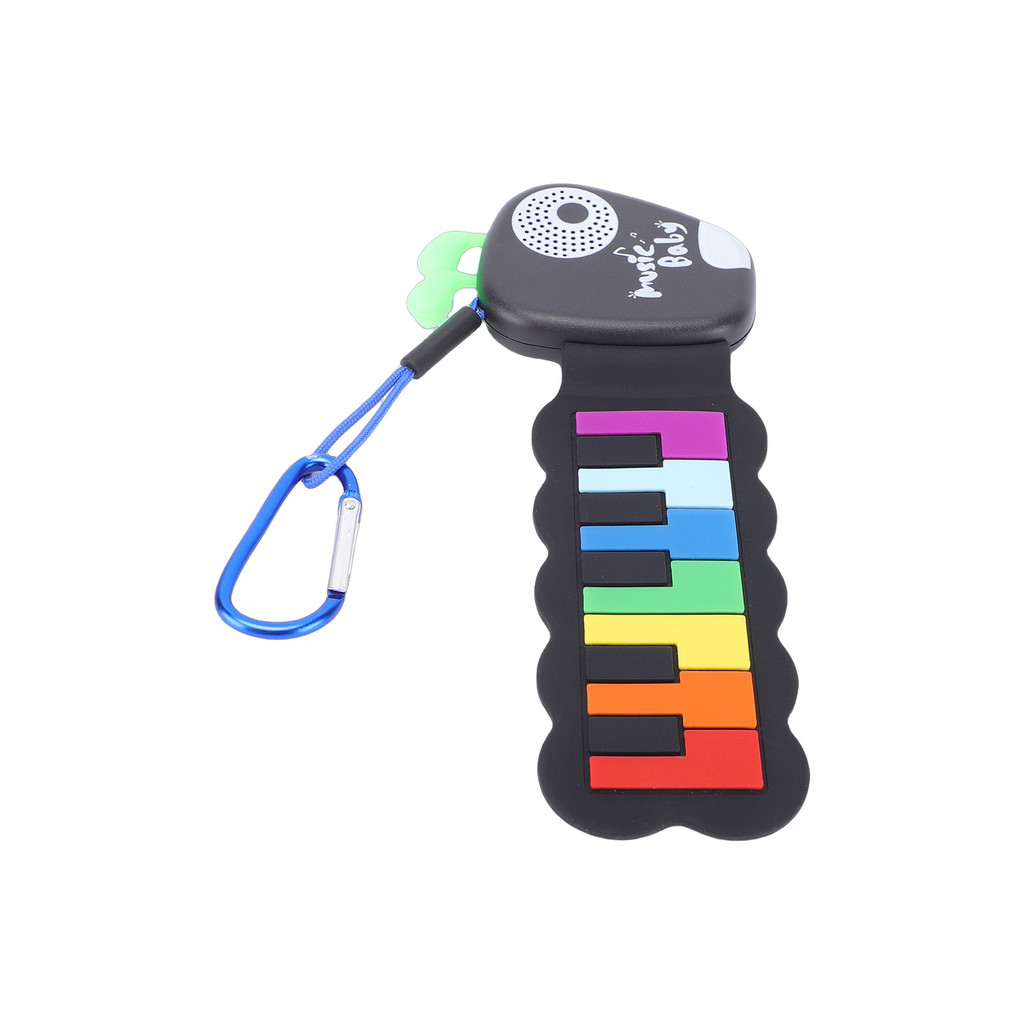 cpnobr Silicone Dobrável Bolso Piano Mini Teclado Eletrônico Brinquedo Chaveiro De Dedo Portátil Para Crianças Adultos A
