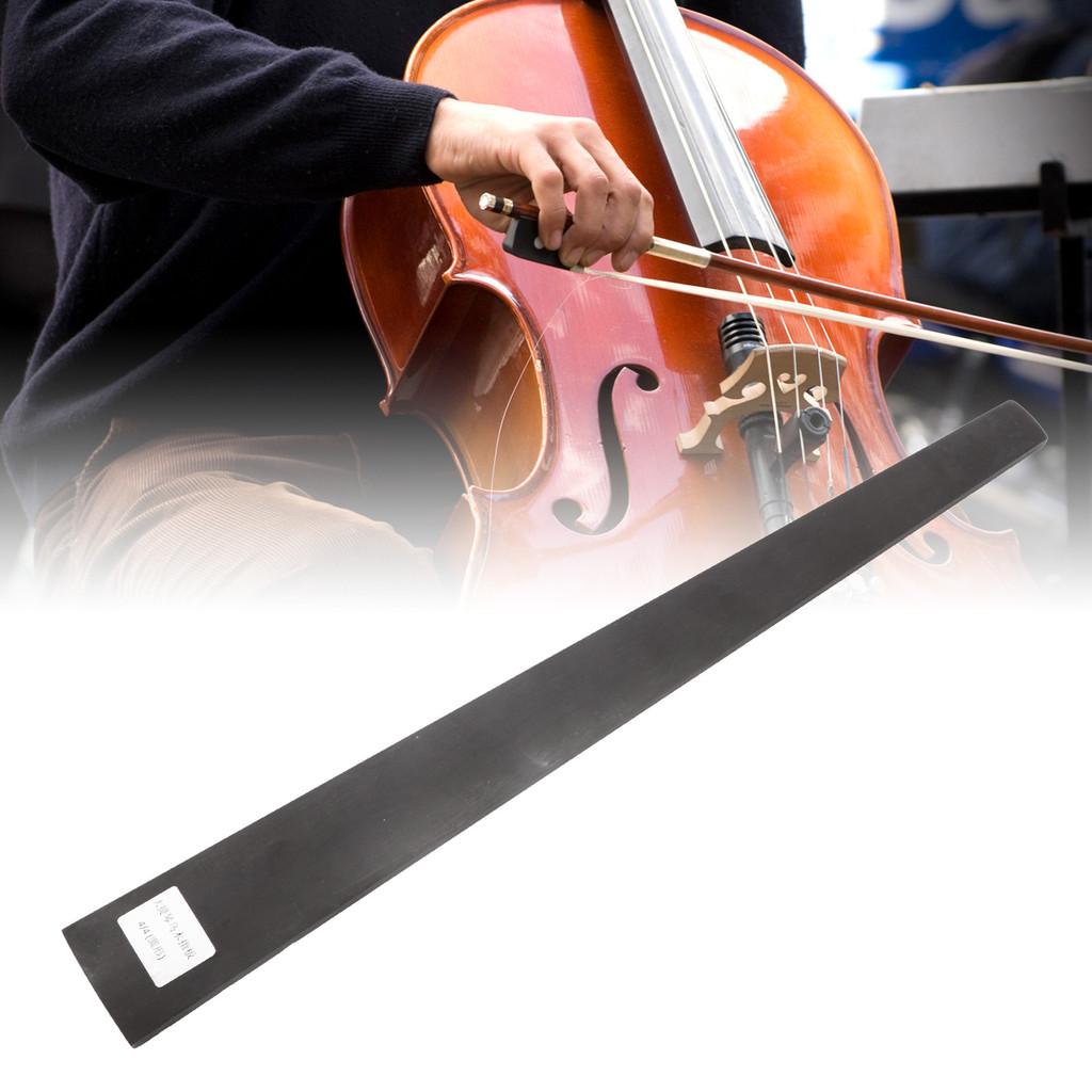 fgstbr 4/4 Violoncelo Fingerboard Ébano Madeira Fretboard Substituição Instrumento De Corda Acessório LN182